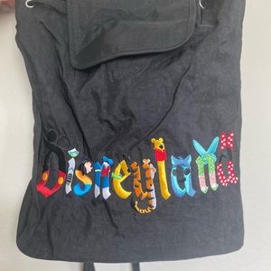 Disneyland String Backpack Embroidery